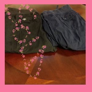 Calvin Klein cargo pants in navy blue